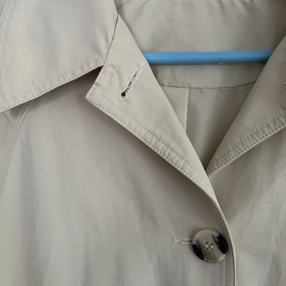 Topshop mid-length trench coat, ecru, S XS WORN ONCE - Picture 7 of 11